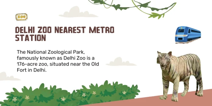 Delhi Zoo Nearest Metro Station: Which is the Nearest Metro Station to Delhi Zoo?