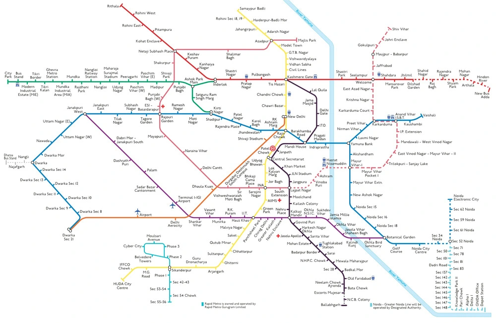 How to Reach Delhi Zoo from Paragti Maidan Metro Station