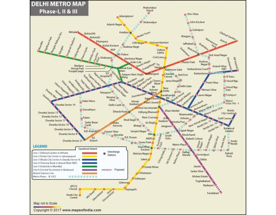 Step-by-Step Process To Reach Red Fort From Lal Qila Metro Station