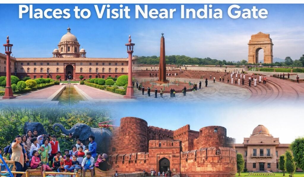 Places to Visit Near India Gate