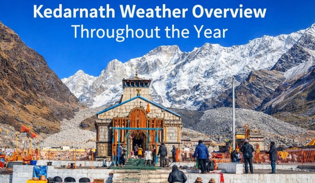 Kedarnath Weather Overview Throughout the Year